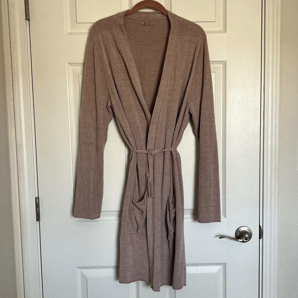 EUC - Barefoot Dreams CozyChic Ultra Lite Long Cardi